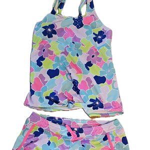 Land's End Girls Two-piece swim suit size 14/16 bottoms and 16+ top